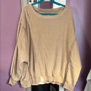 AE this feels seriously huggable crew sweatshirt